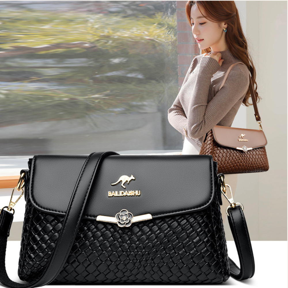 Fashion Lady Mom Large Capacity Rhombus Crossbody Bag