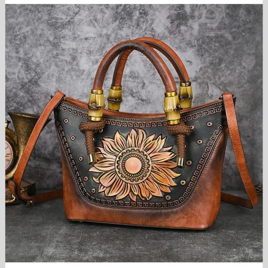 High-grade Elegant Middle-aged One-shoulder Versatile Crossbody Bag