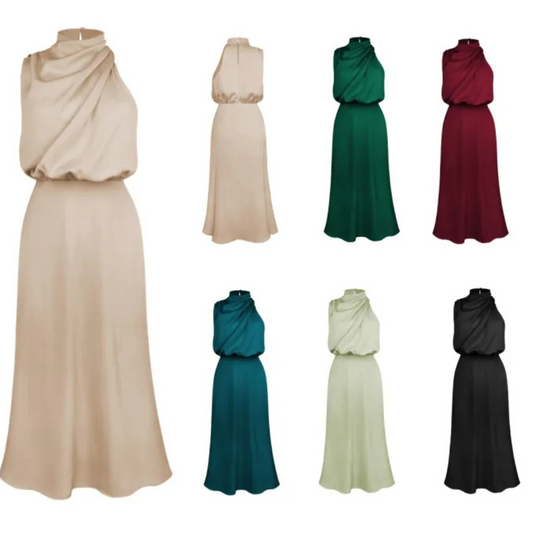 Summer Sleeveless Dress Ins Fashion Elegant Evening Party Club Clothing For Women