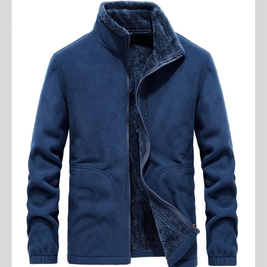 Men's Plus Size Fleece Lined Full Zip Outerwear