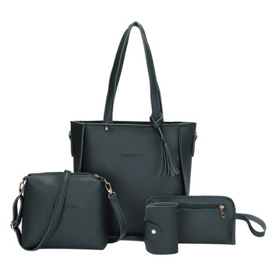 Handmade Black Leather Handbag – Timeless Craftsmanship & Style
