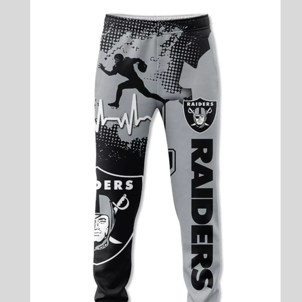 Men's Full Size Printed Loose Fit Joggers Plus Size