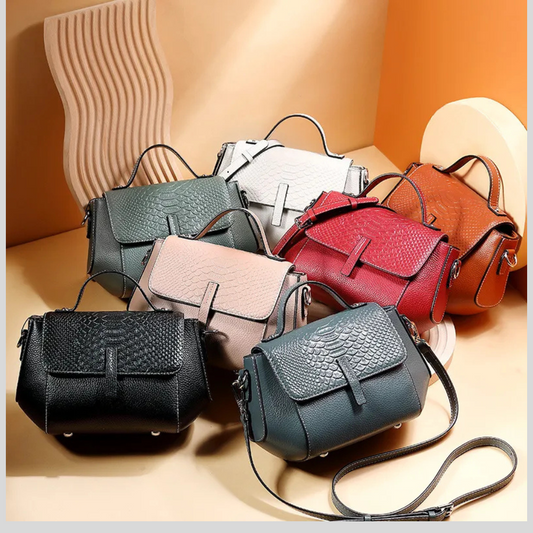 First Layer Cowhide Women's Cross-body Bag Fashion