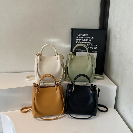 Bucket Bag Simple All-match Portable Shoulder Crossbody Bags