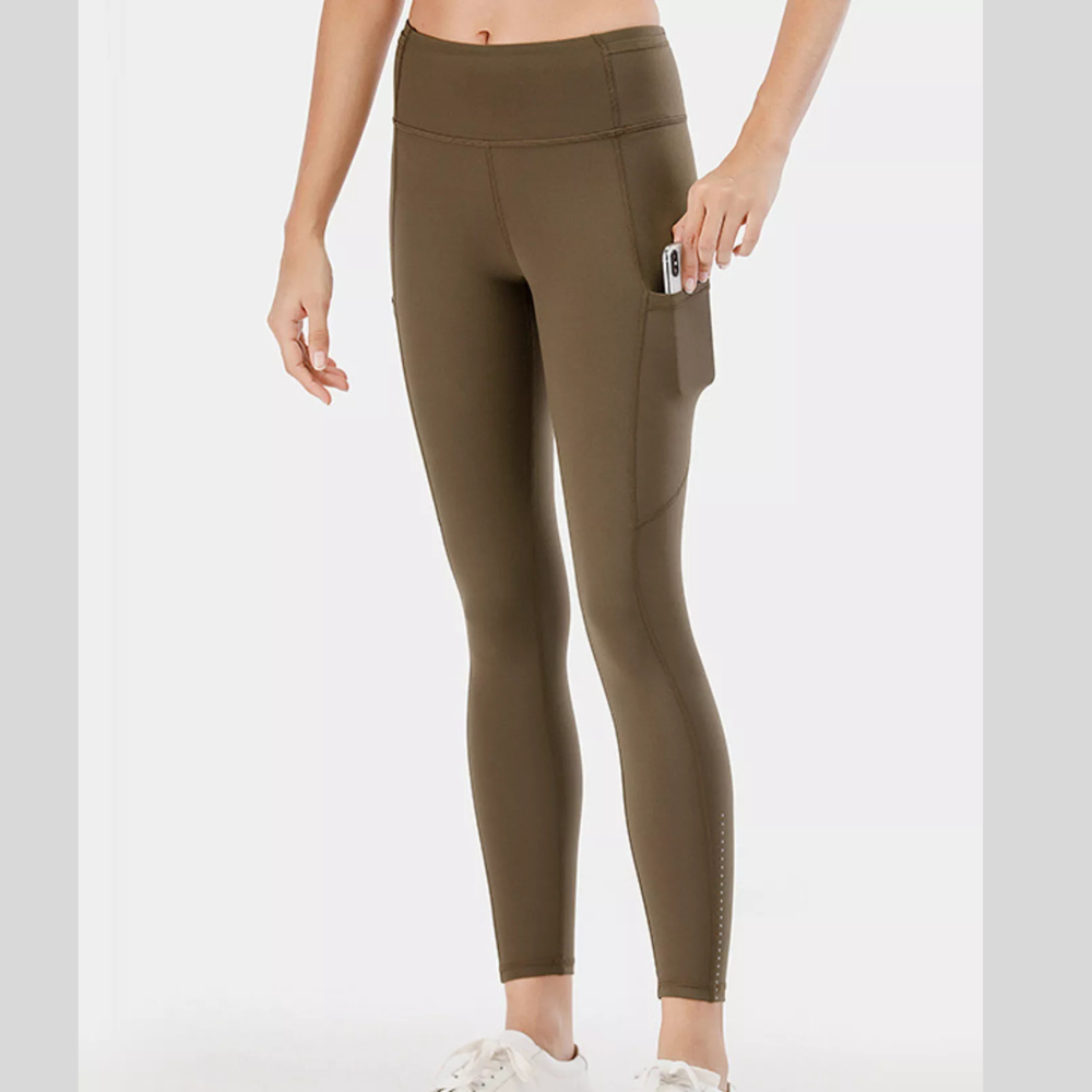 Full Size High-Waisted Active Leggings with Pockets Plus Size