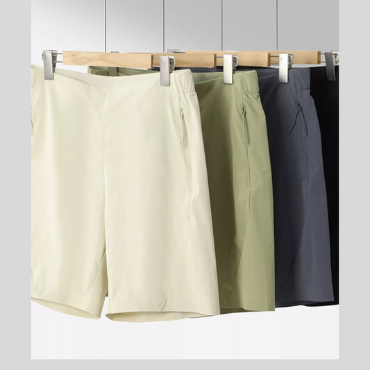 Men's Plus Size Elastic Waistband Lightweight Active Shorts