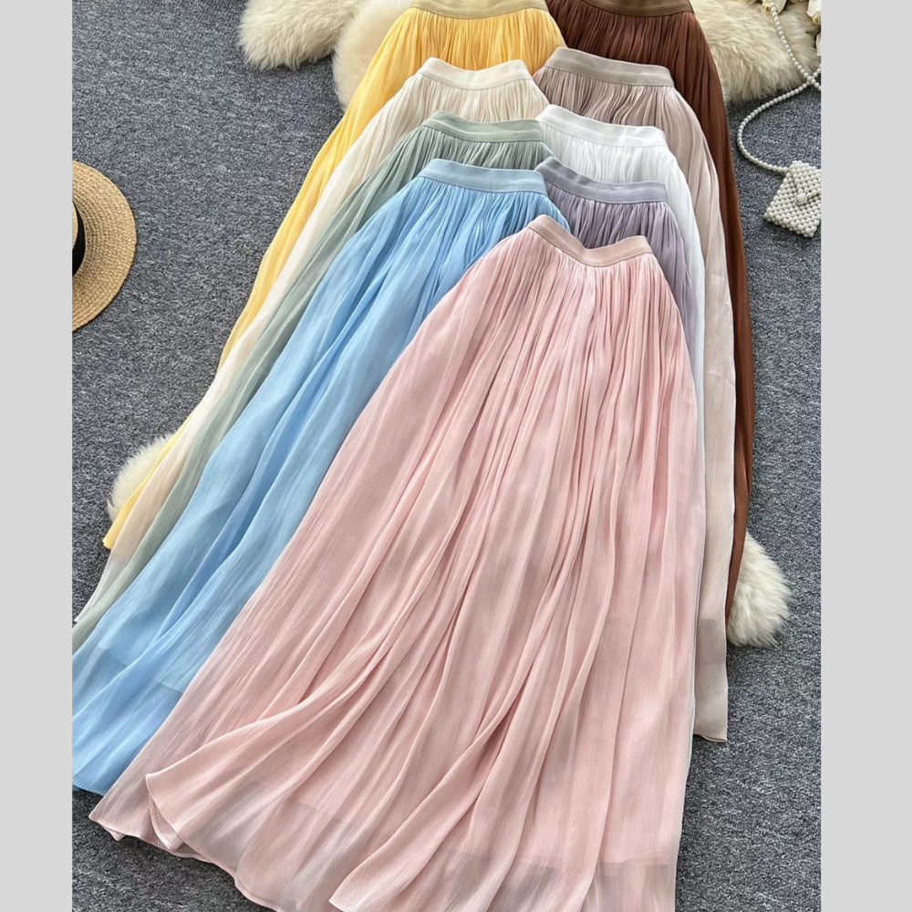 High Waist Maxi Skirt
