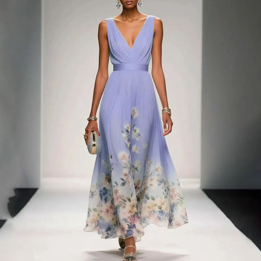 Evening Gown Elegant V-neck Cross-border Dress