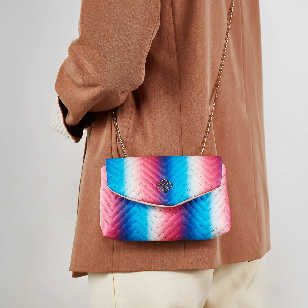 New Contrast Color Polyester Suitable For Portable Travel Lipstick Cosmetics Women's Bag