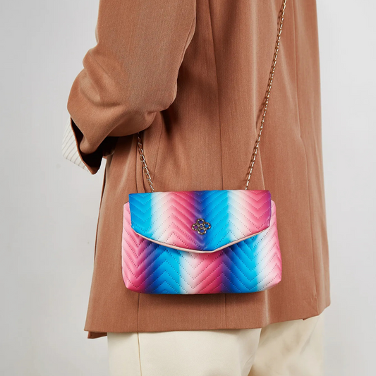 New Contrast Color Polyester Suitable For Portable Travel Lipstick Cosmetics Women's Bag