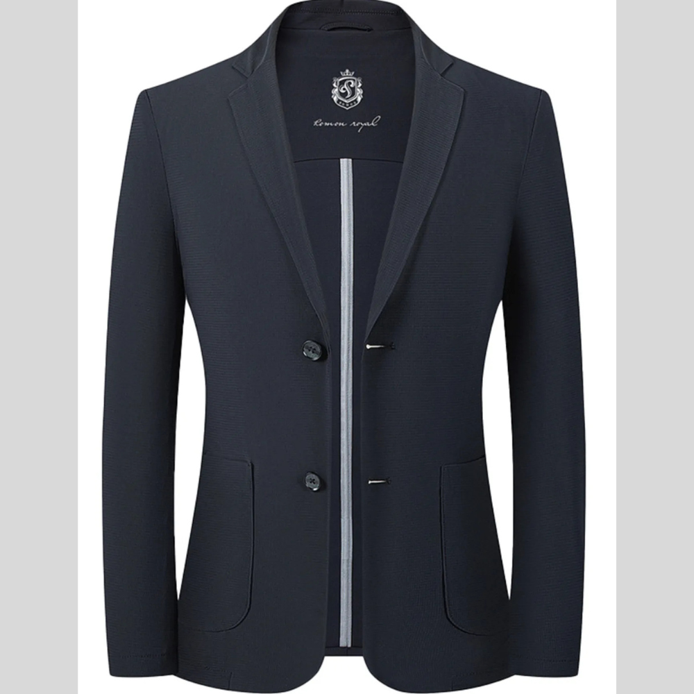 Men’s Classic Lapel Long Sleeve Blazer