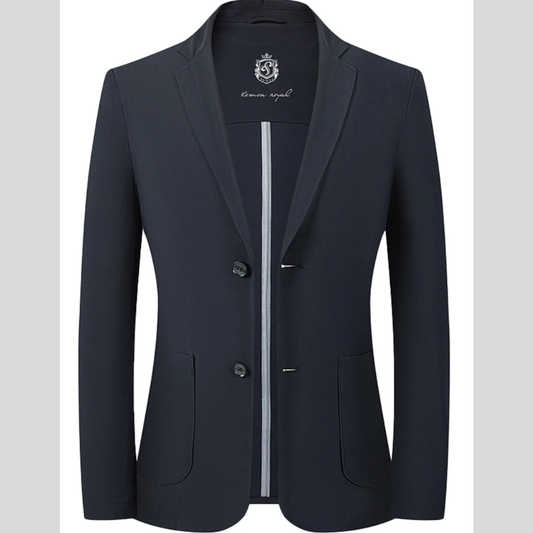 Men’s Classic Lapel Long Sleeve Blazer