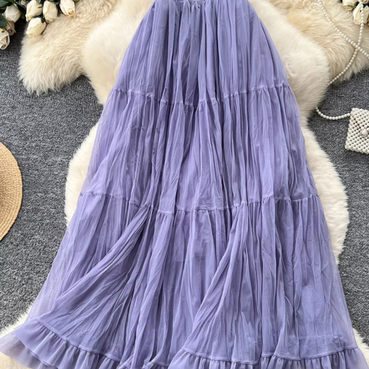 Tiered Tulle Skirt