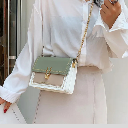 Niche Ins Internet Celebrity Women's Wide Strap Crossbody Bag