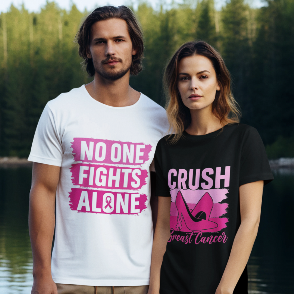 Unisex Softstyle T-Shirt - Personalize With Breast Cancer Awareness Quotes