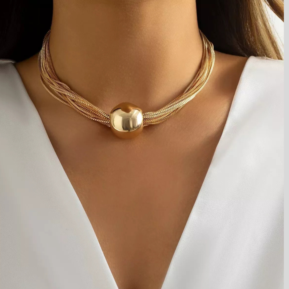 Multi Layered Adjustable Necklace