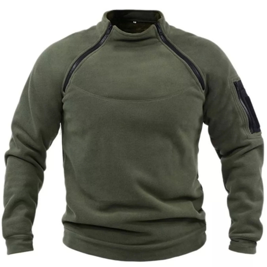 Men's Full Size Long Sleeve Fleece Sweatshirt Plus Size