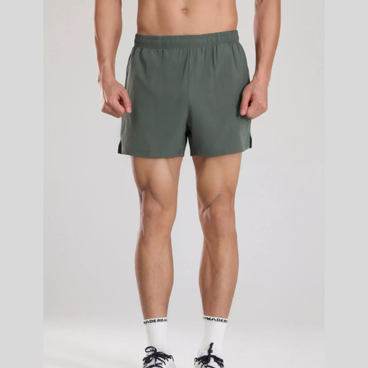 Men's Plus Size Elastic Waist Active Shorts