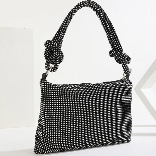 Diamond-embedded Full Diamond Evening Bag Women