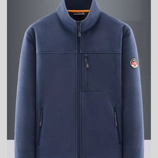 Men's Plus Size Warm Fleece Outdoor Jacket