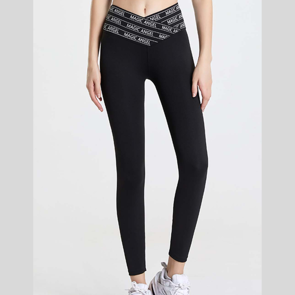Wide Waistband Sports Pants