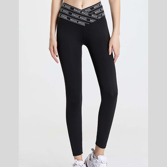 Wide Waistband Sports Pants