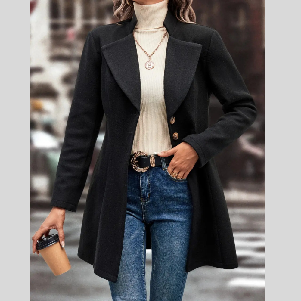 Button Up Longline Coat