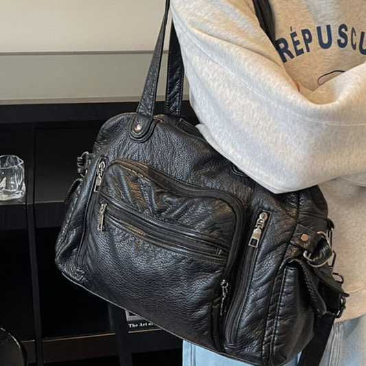 Multi Pocket Shoulder Bag