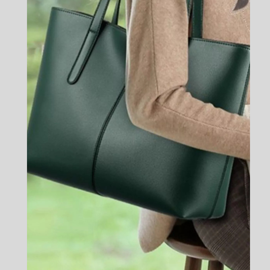 PU Leather Tote Bag
