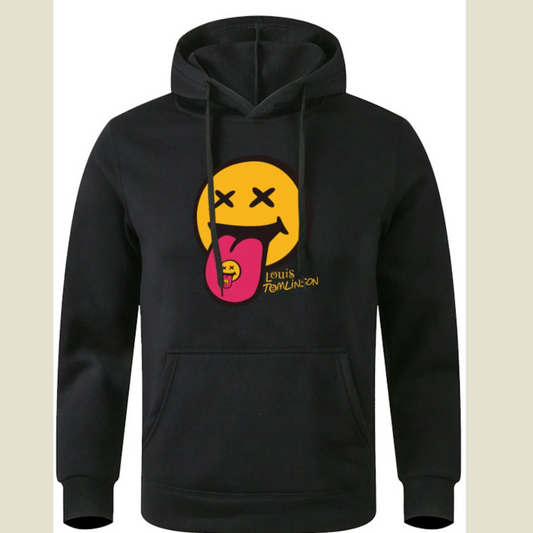 Relaxed Fit Hoodie for Men – Plus Size Graphic Design