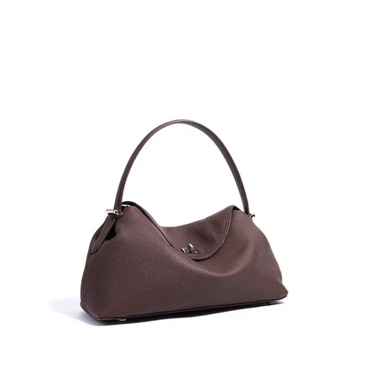 Shoulder Messenger Bag Fashionable All-match Bag Cowhide Leather