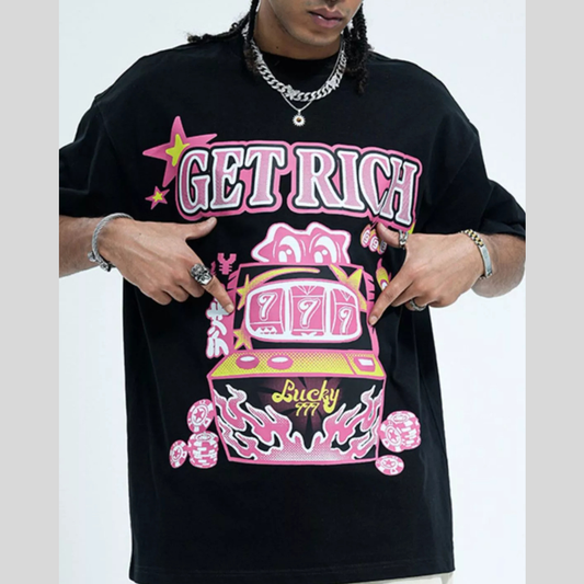 Men's Graphic Round Neck T-Shirt