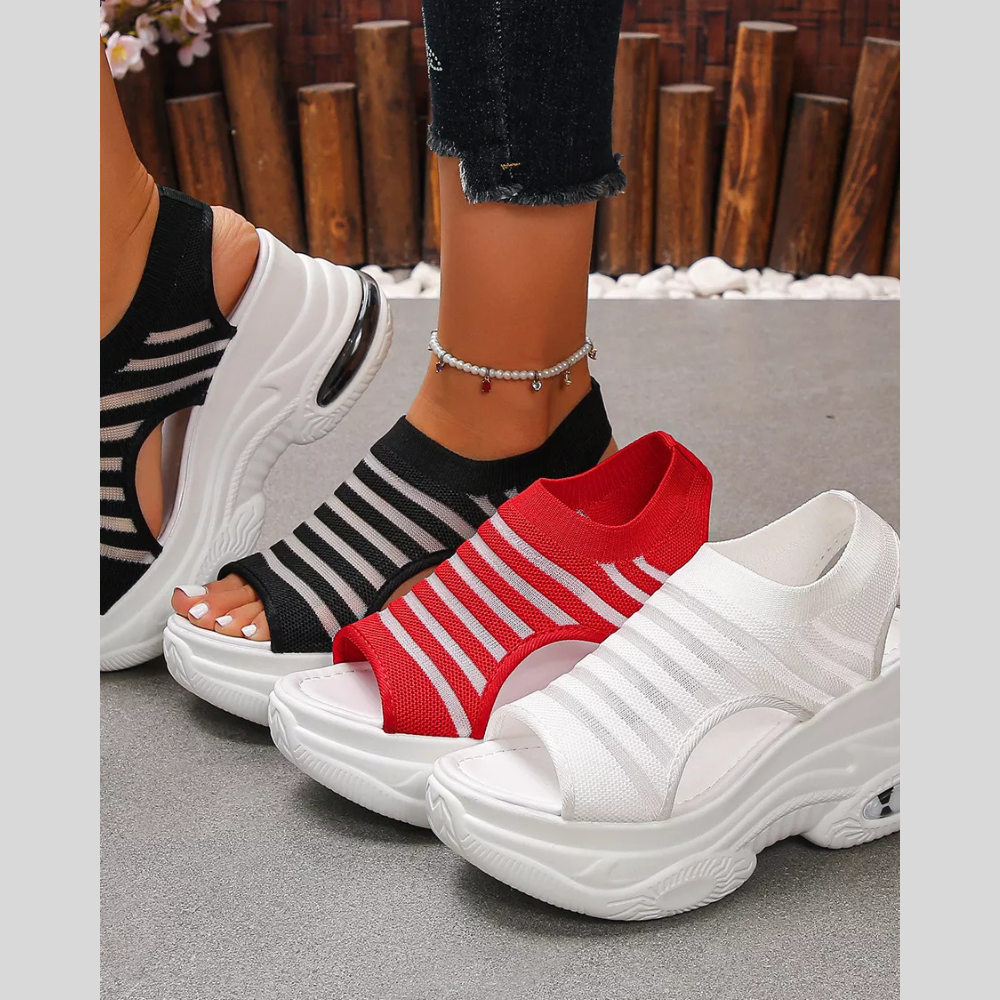 Open Toe Platform Sandals