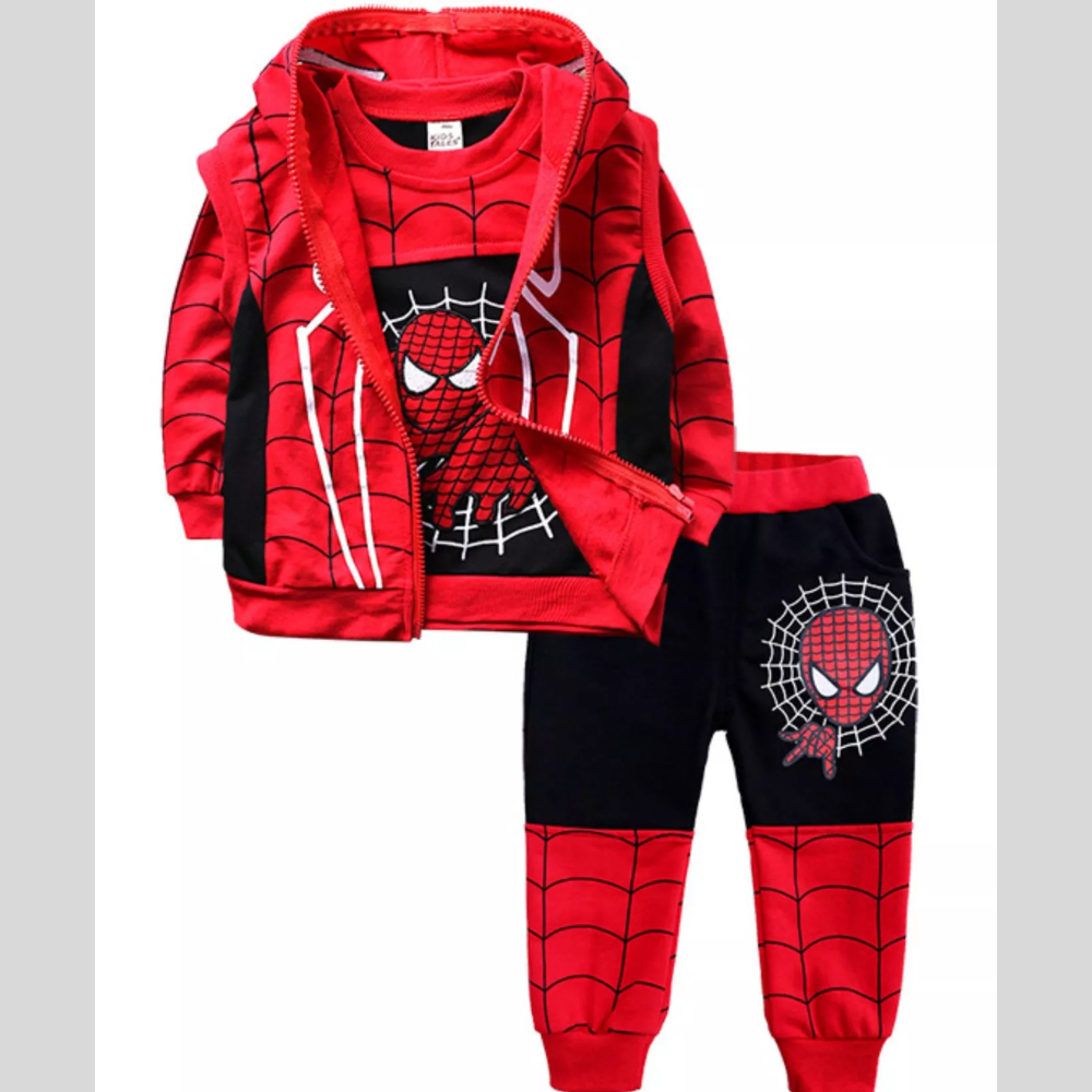 Children's Spiderman 3-Piece Outfit Set