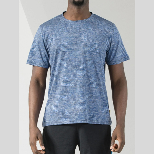 Men's Full Size Round Neck Short Sleeve Active T-Shirt Plus Size