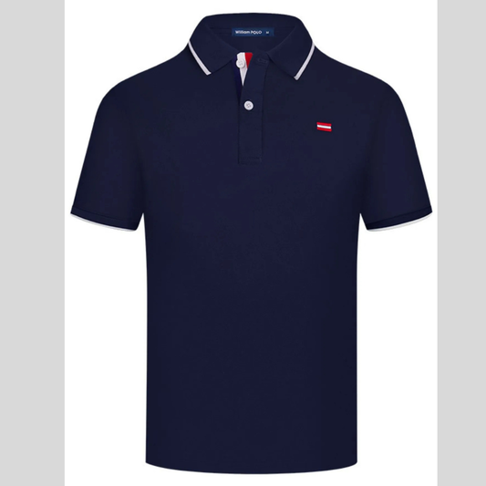 Men's Plus Size Breathable Short Sleeve Polo