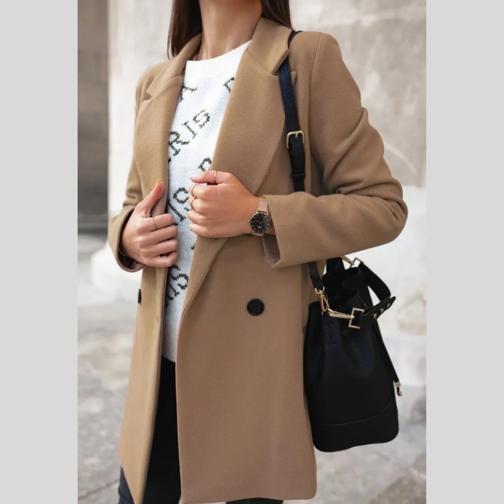 Slim coat women's clothing