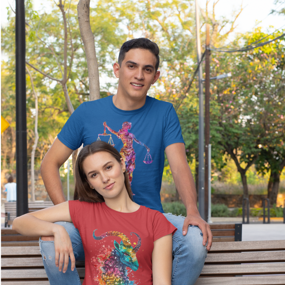 Unisex Softstyle T-Shirt-Personalized Zodiac Sign Tshirt