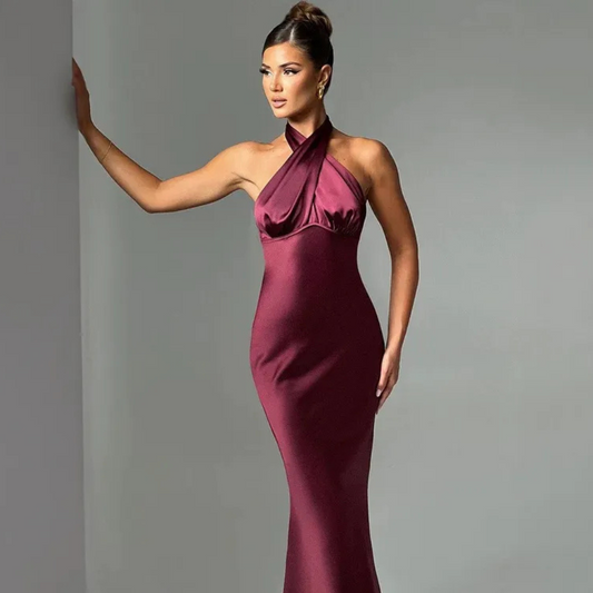 Summer Fashion Elegant Backless Sleeveless Dress