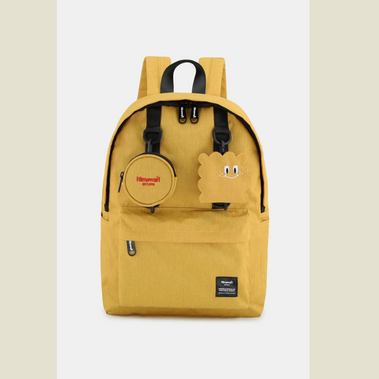 Himawari Waterproof Canvas Backpack Bag with Removable Coin Purse