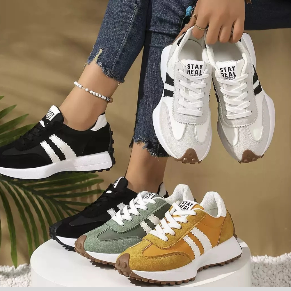Comfortable Lace-Up Sneakers for Women