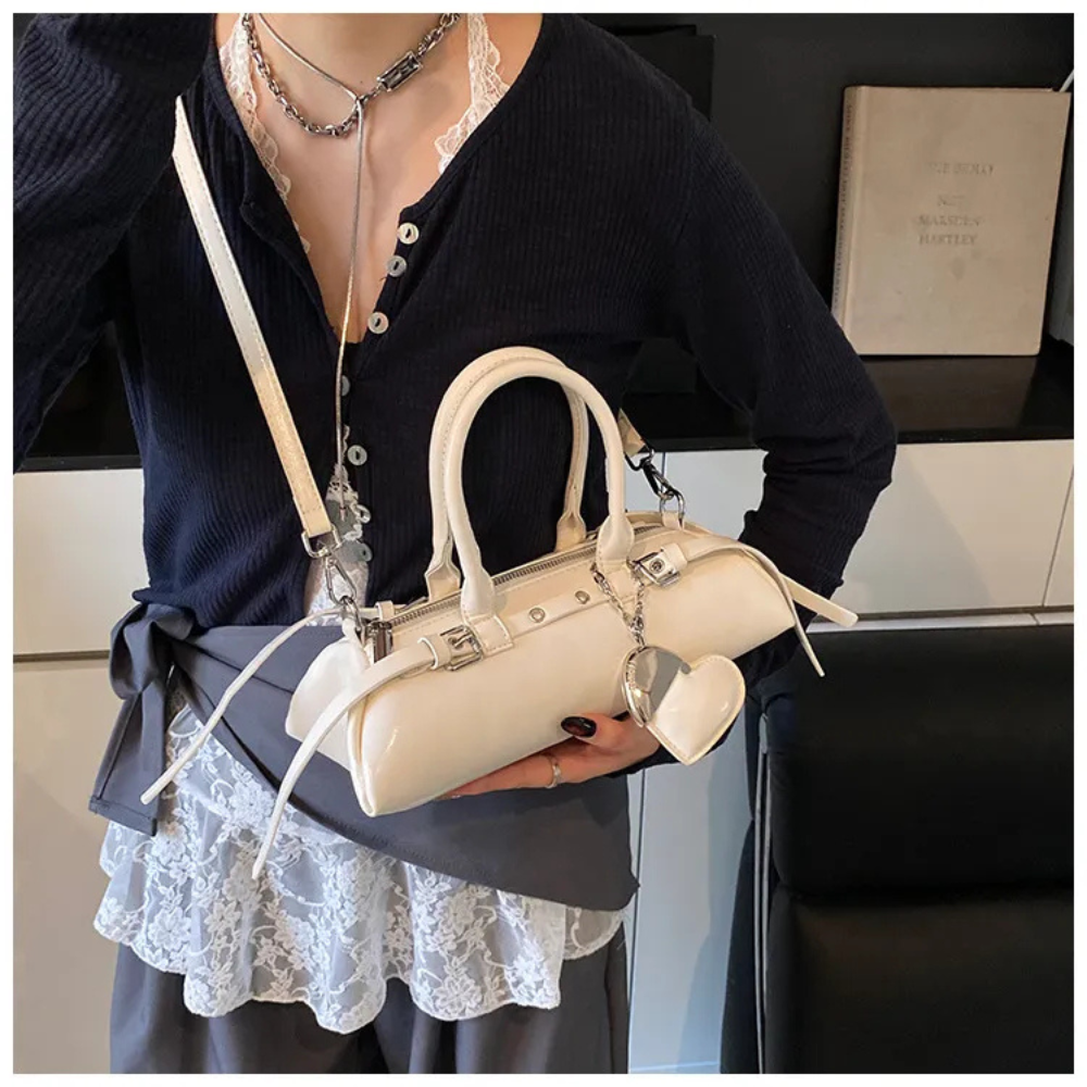 Niche Bowling Bag Design Commuter Fashionable Shoulder Bag