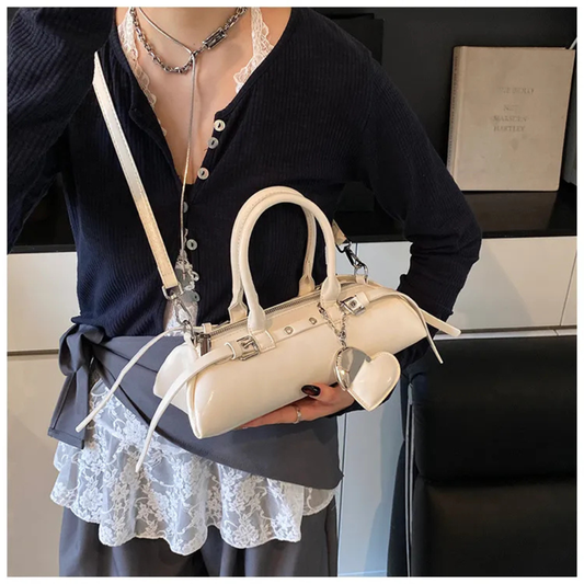 Niche Bowling Bag Design Commuter Fashionable Shoulder Bag