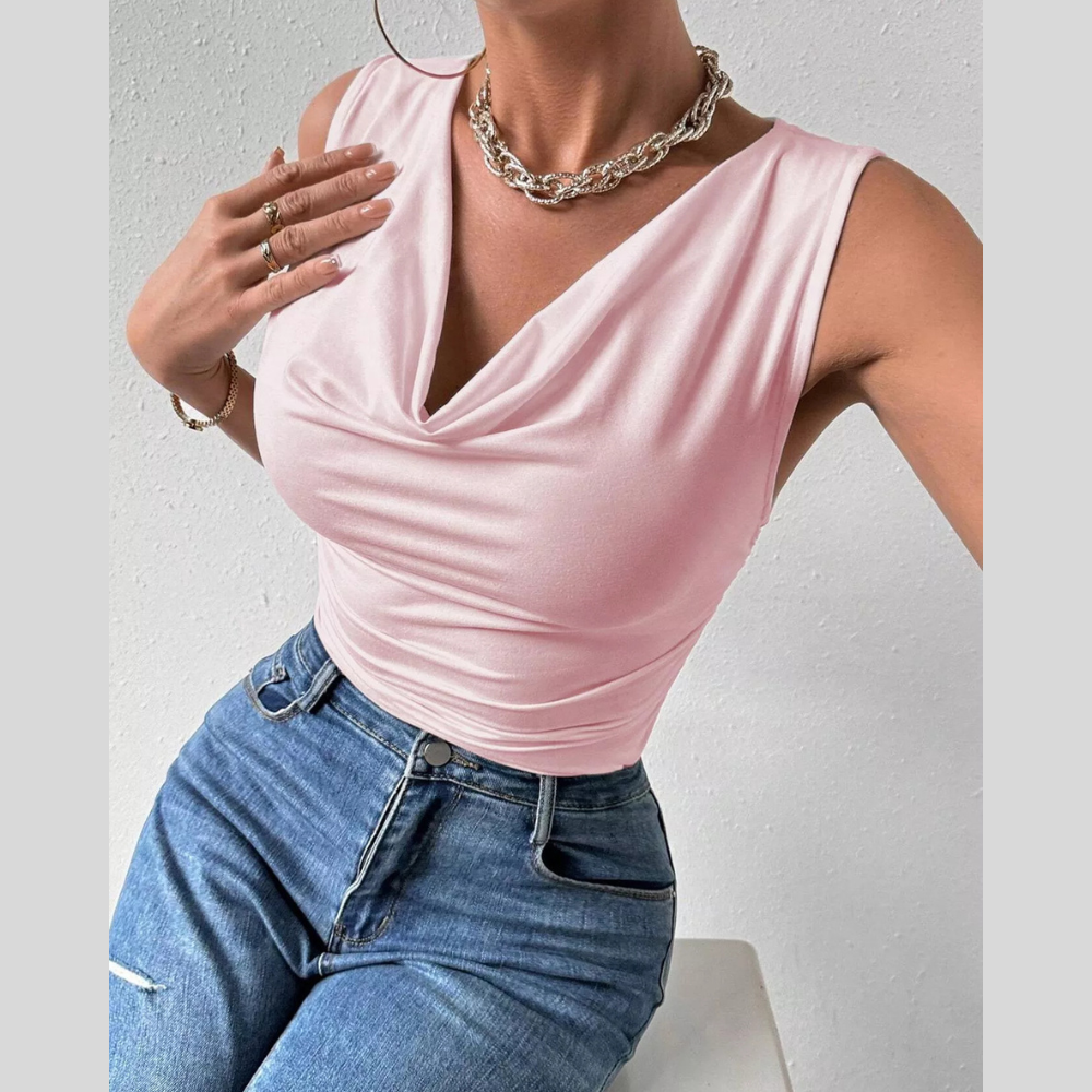 Cowl Neck Tank
