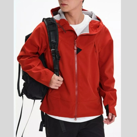 Men's Full Size Zip Up Long Sleeve Hooded Jacket Plus Size