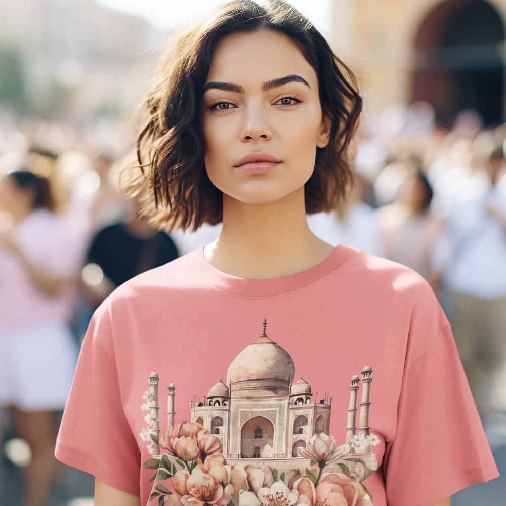 Women's Softstyle Tee-Wonders Of The World