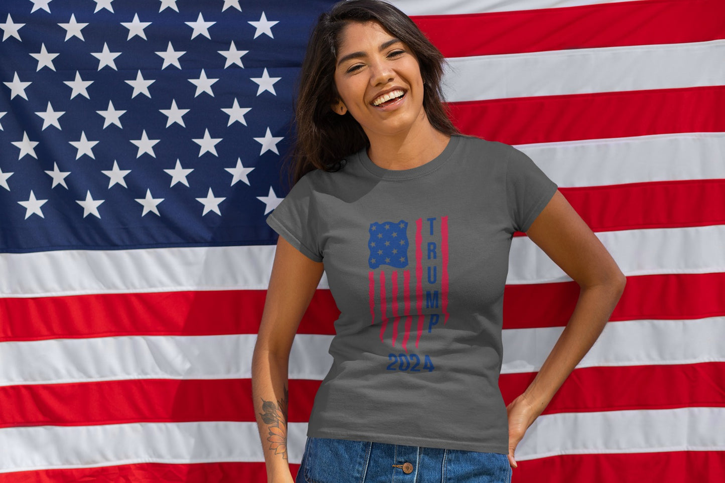 Unisex Softstyle T-Shirt - Customize With Trump Support Designs