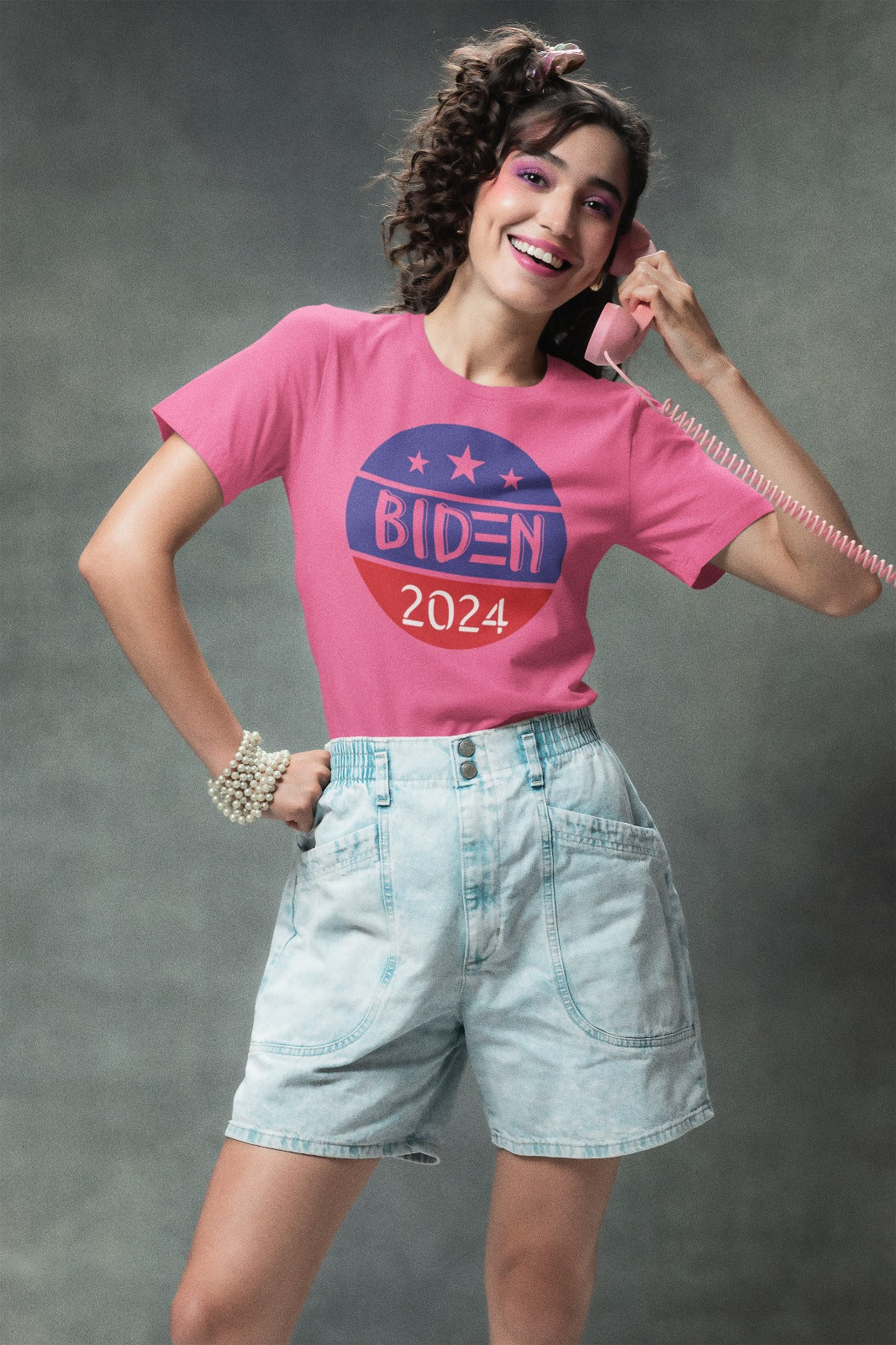 Unisex Softstyle T-Shirt - Customize With Biden Support Designs