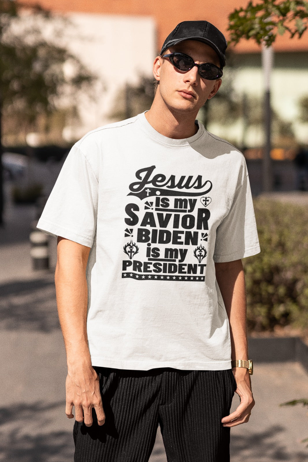 Unisex Softstyle T-Shirt - Customize With Biden Support Designs