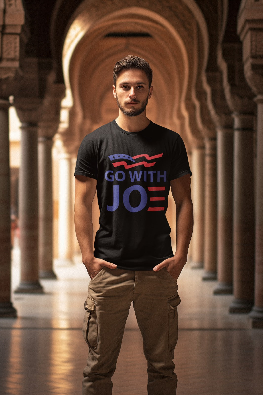 Unisex Softstyle T-Shirt - Customize With Biden Support Designs